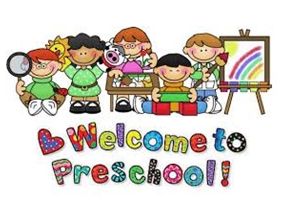 Pre-School Orientation - Thursday, August 10th from 5:00-6:00 PM